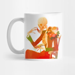 A dapper skeleton Mug